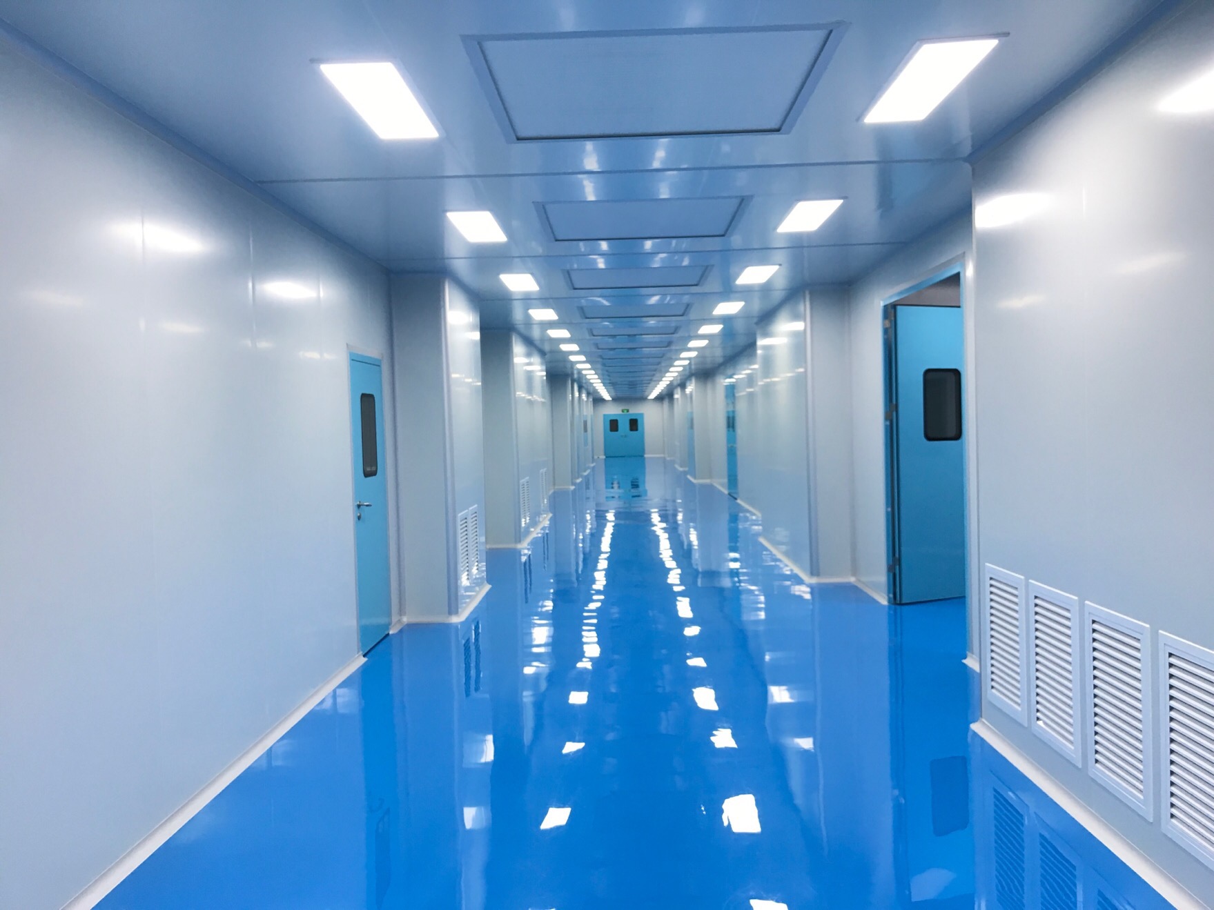 湖南鎧欣新材半導體千級潔凈化車間工程